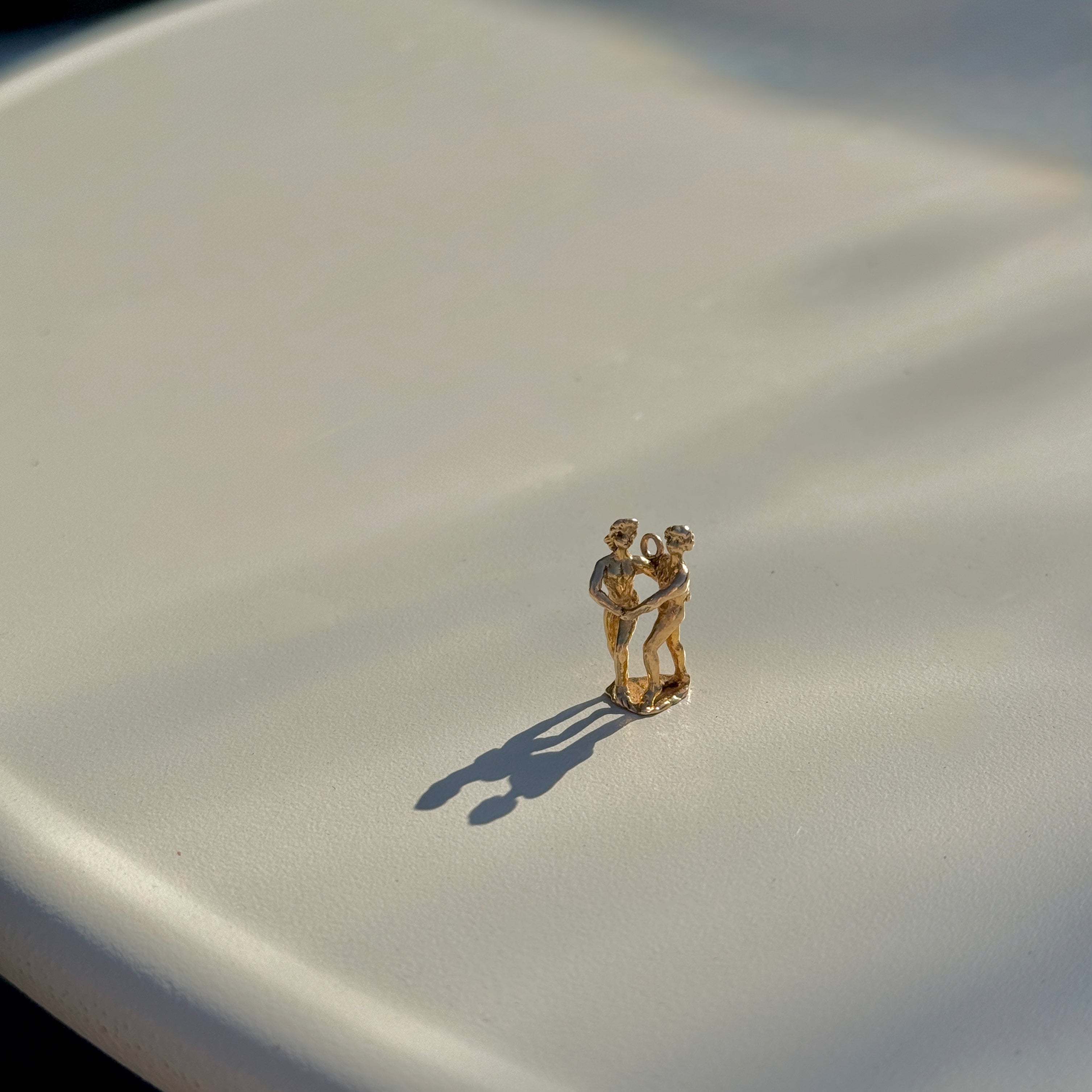 Vintage Dancing Lovers Charm