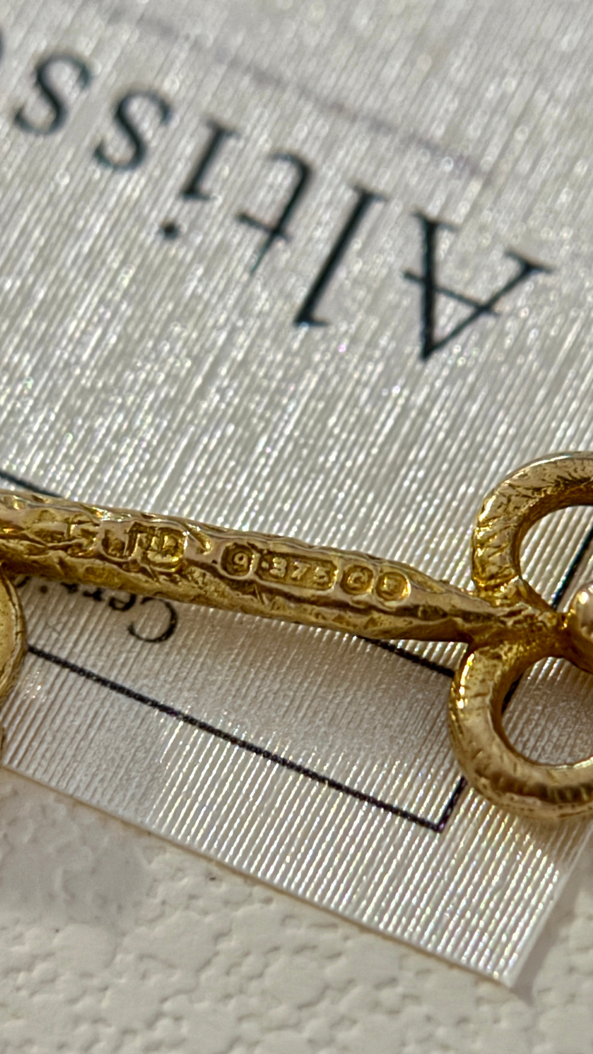 Vintage Georg Jensen “21” Key Charm