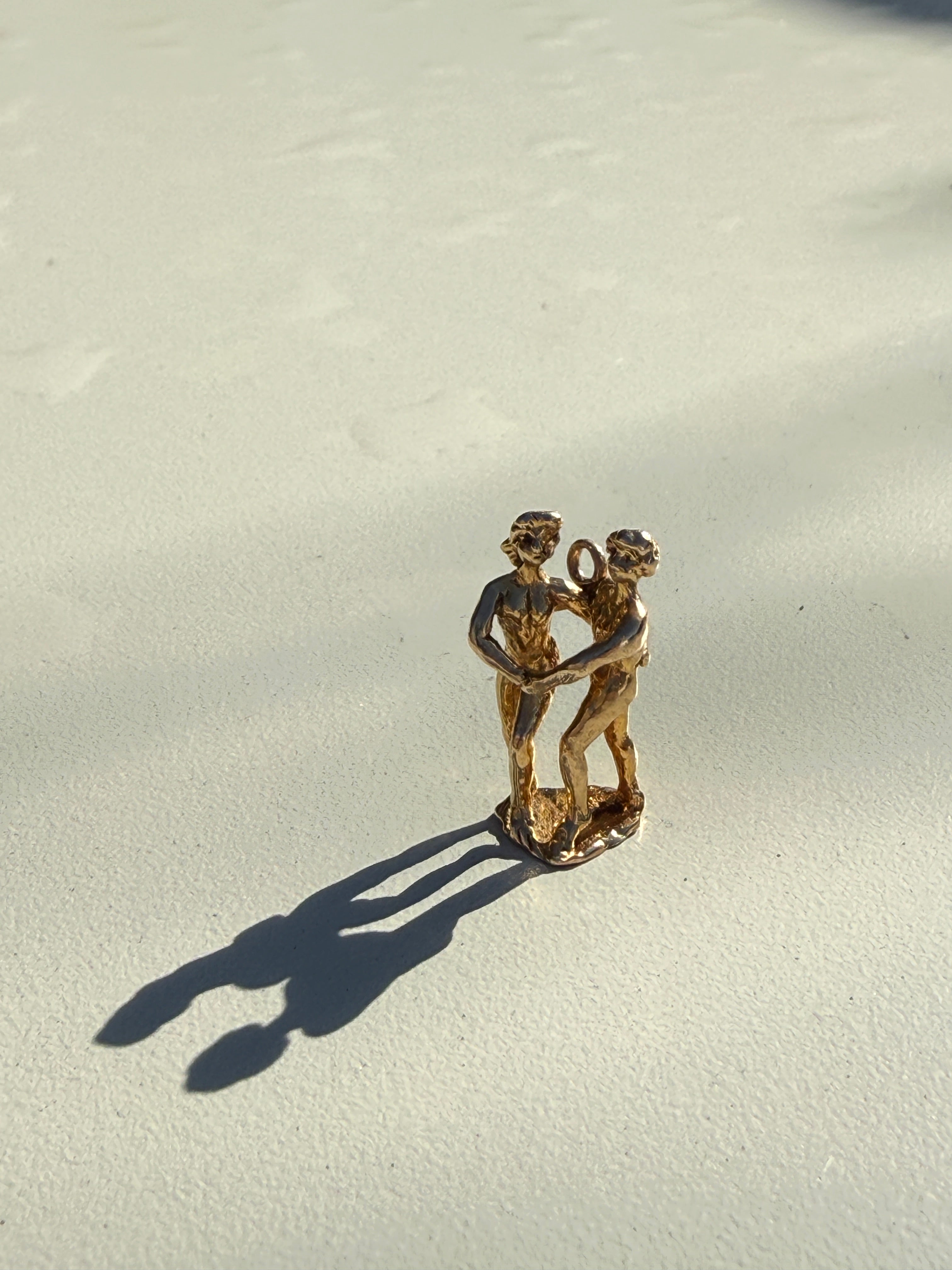 Vintage Dancing Lovers Charm