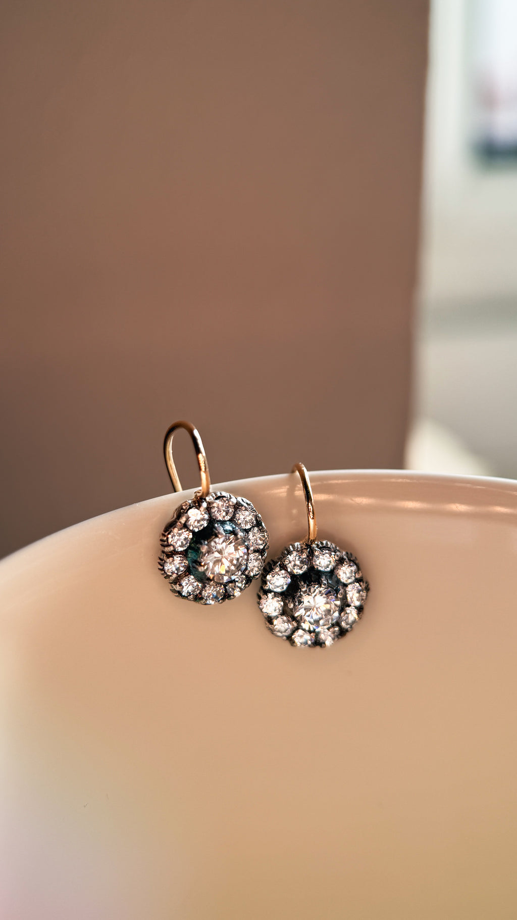 Victorian Paste Earrings